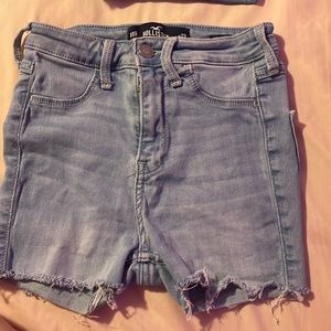 Hollister Jean Shorts Light Blue